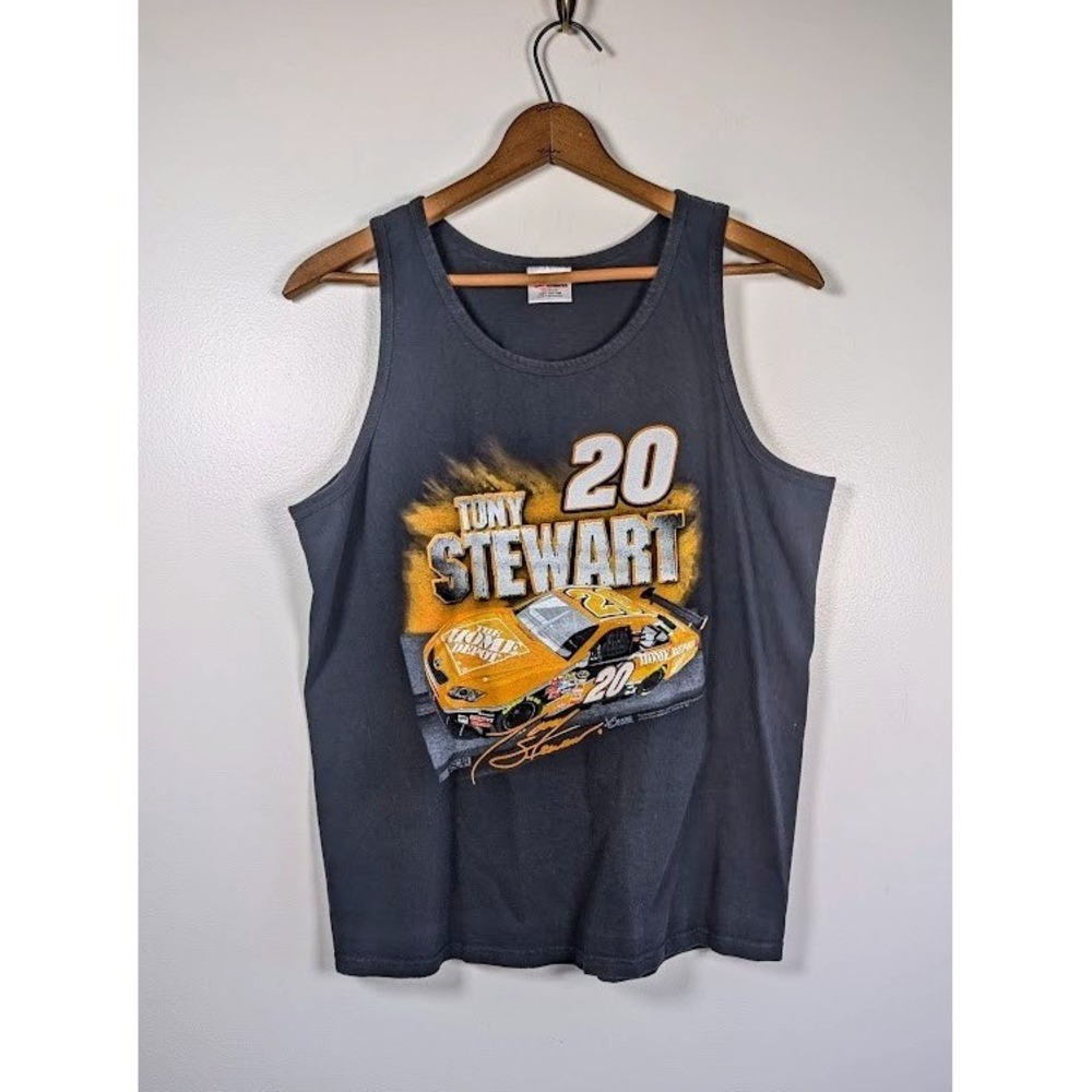 NASCAR Tony Stewart 20 Home Depot Tank Top Size Large‎ Chase Authentics Racing